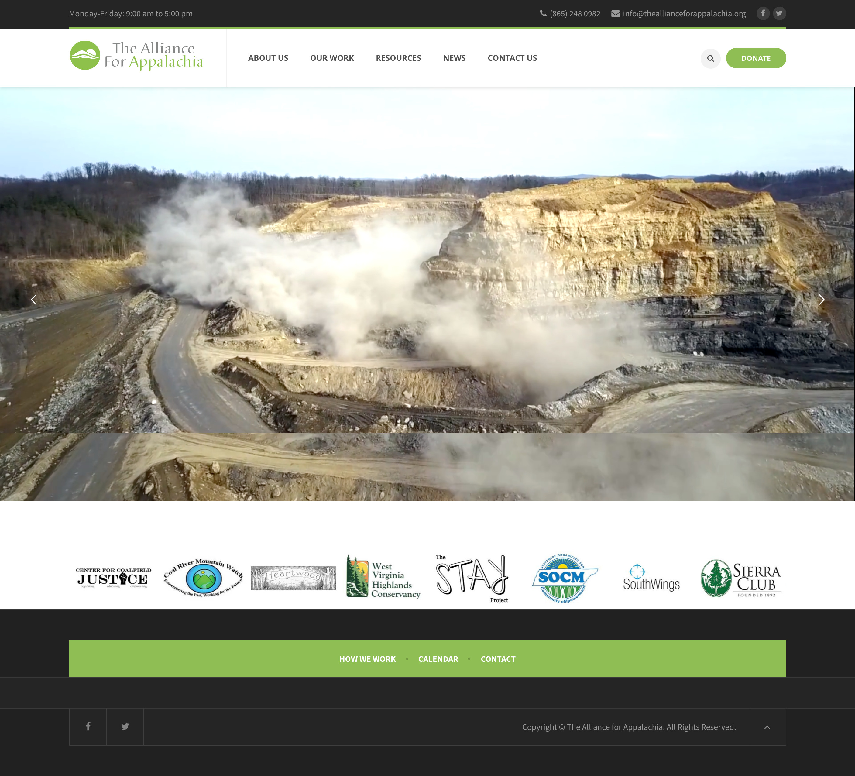 Home Page Alliance for Appalachia